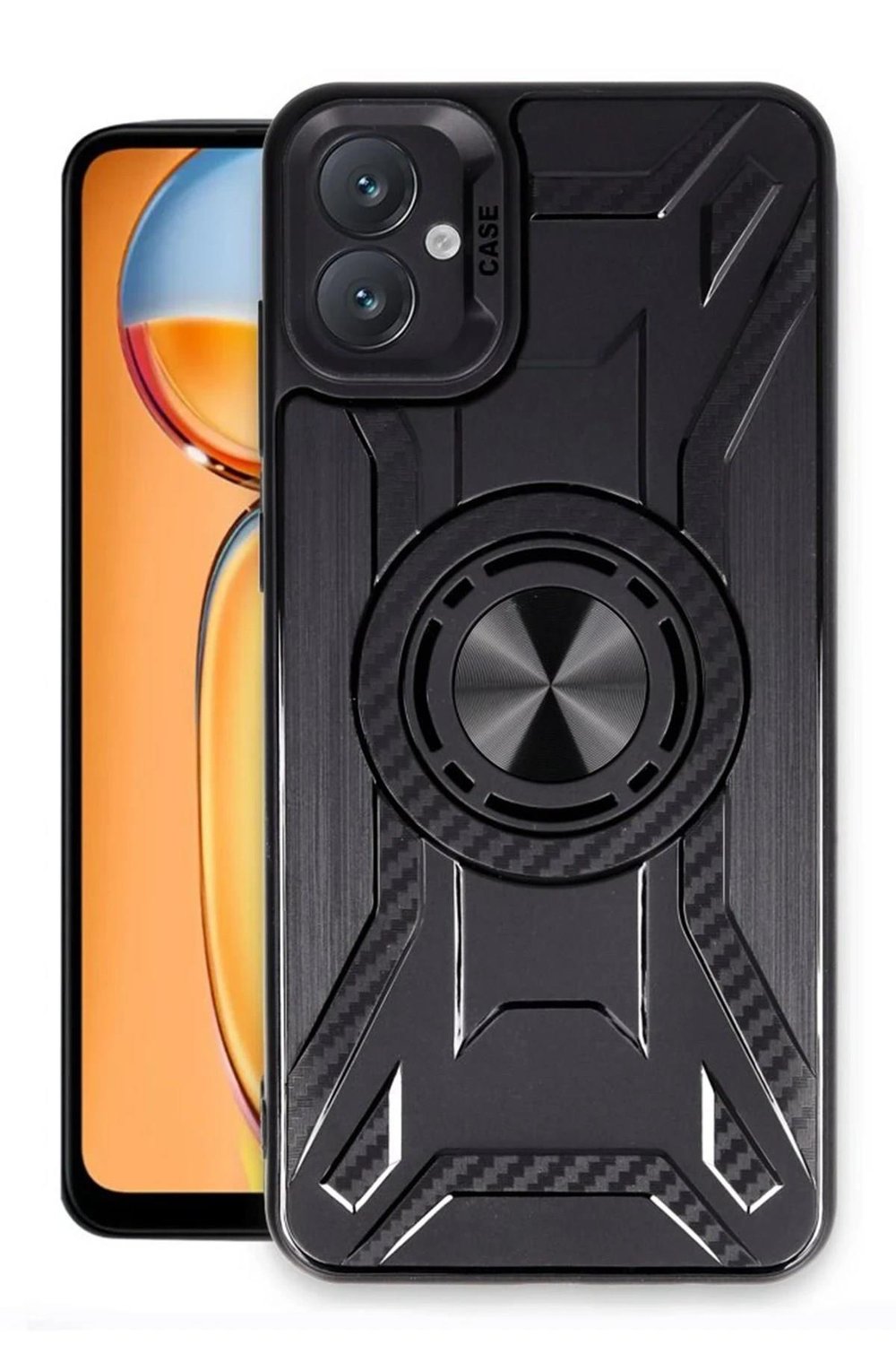 Mey İthalat®  Samsung Galaxy A05 Kılıf Lincoln Silikon - Siyah