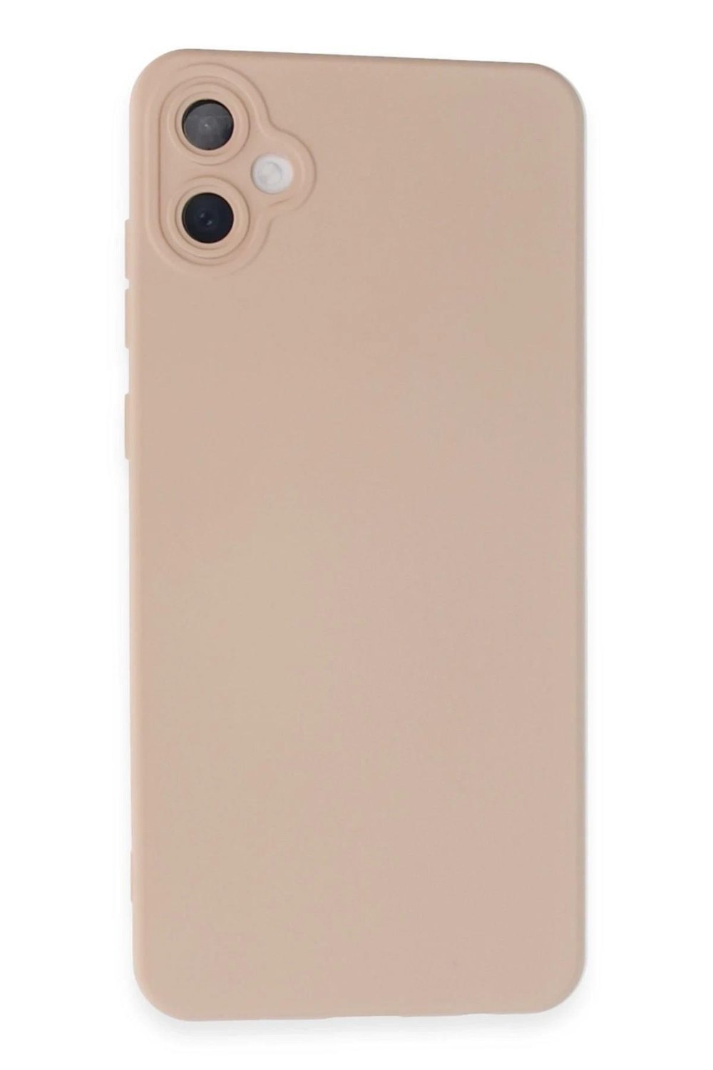 Mey İthalat®  Samsung Galaxy A05 Kılıf Nano içi Kadife Silikon - Pudra