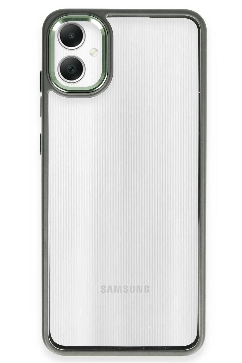 Mey İthalat®  Samsung Galaxy A05 Kılıf Power Silikon - Koyu Yeşil