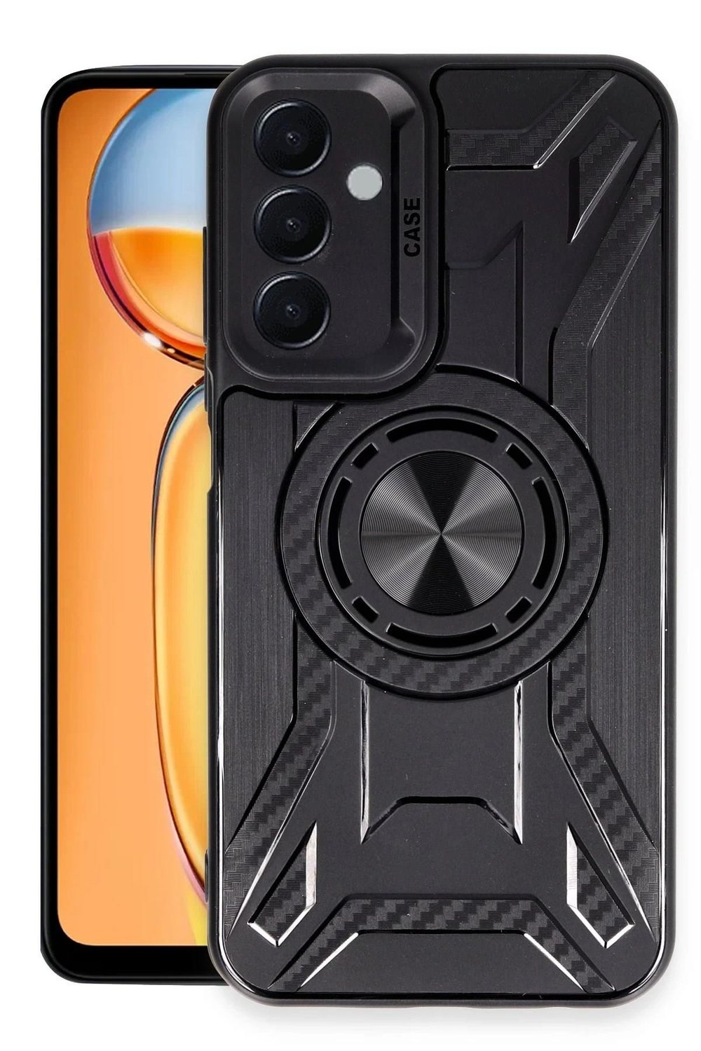 Mey İthalat®  Samsung Galaxy A05S Kılıf Lincoln Silikon - Siyah