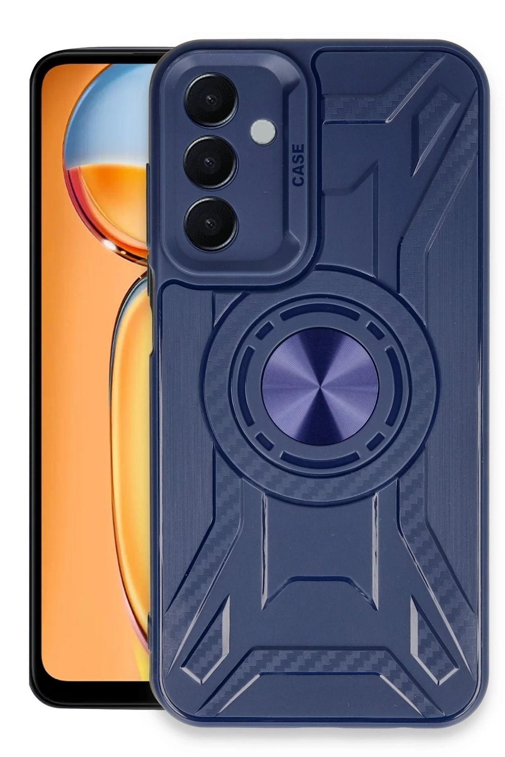 Mey İthalat®  Samsung Galaxy A05S Kılıf Lincoln Silikon - Lacivert
