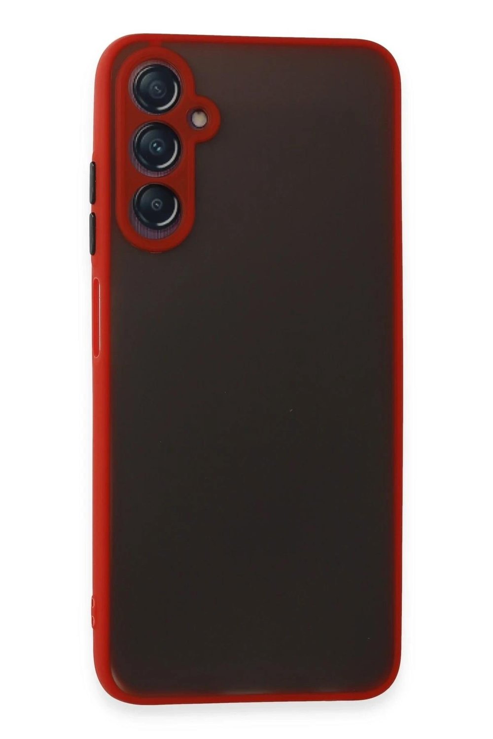 Mey İthalat®  Samsung Galaxy A05S Kılıf Montreal Silikon Kapak - Kırmızı