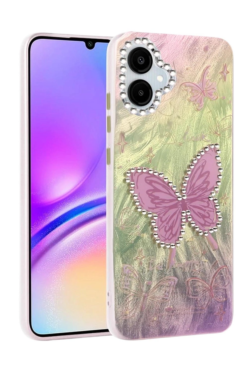 Mey İthalat®  Samsung Galaxy A06 Kılıf Blade Aynalı Desenli Kapak - Desen 5