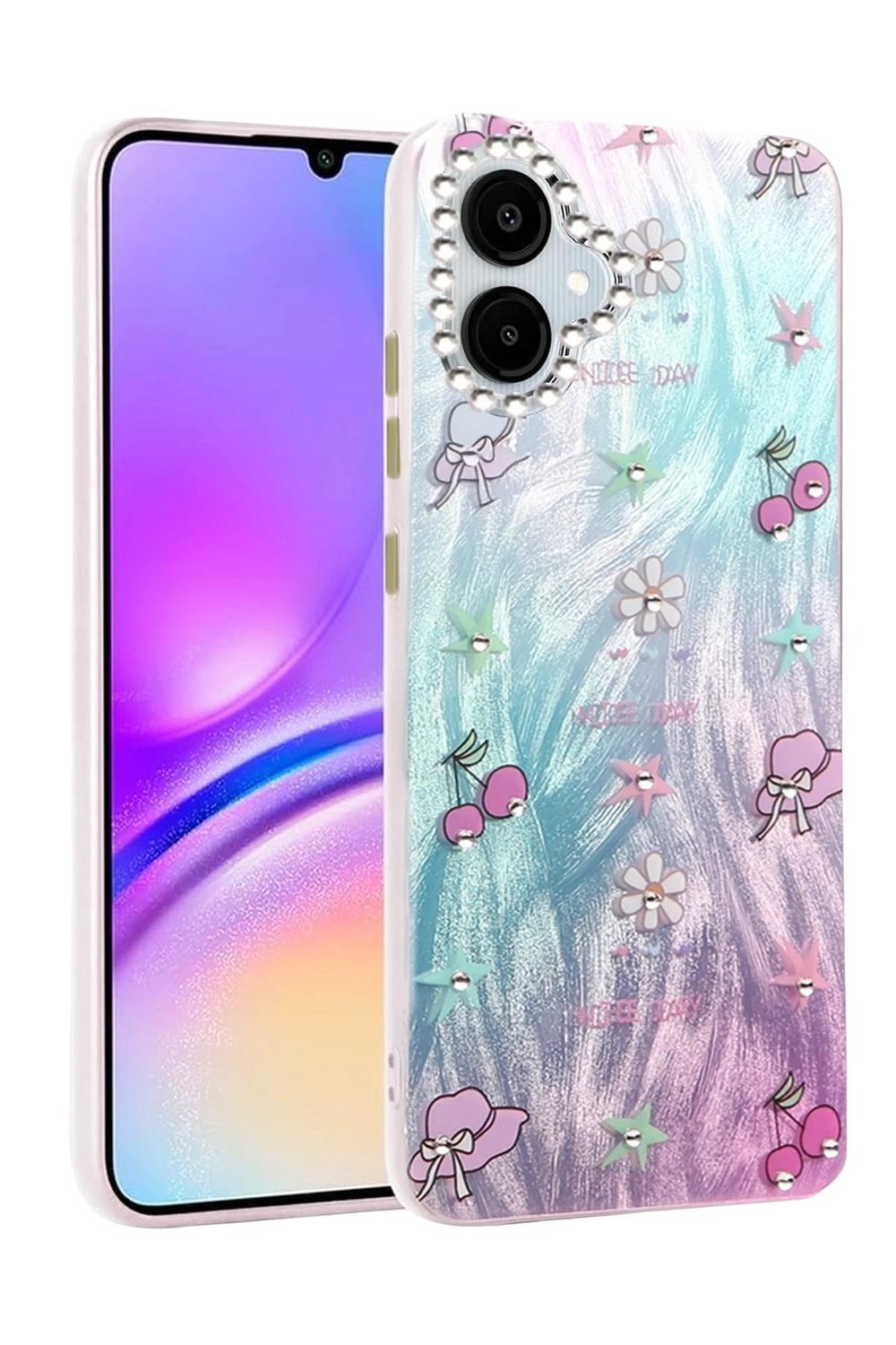 Mey İthalat®  Samsung Galaxy A06 Kılıf Blade Aynalı Desenli Kapak - Desen 4