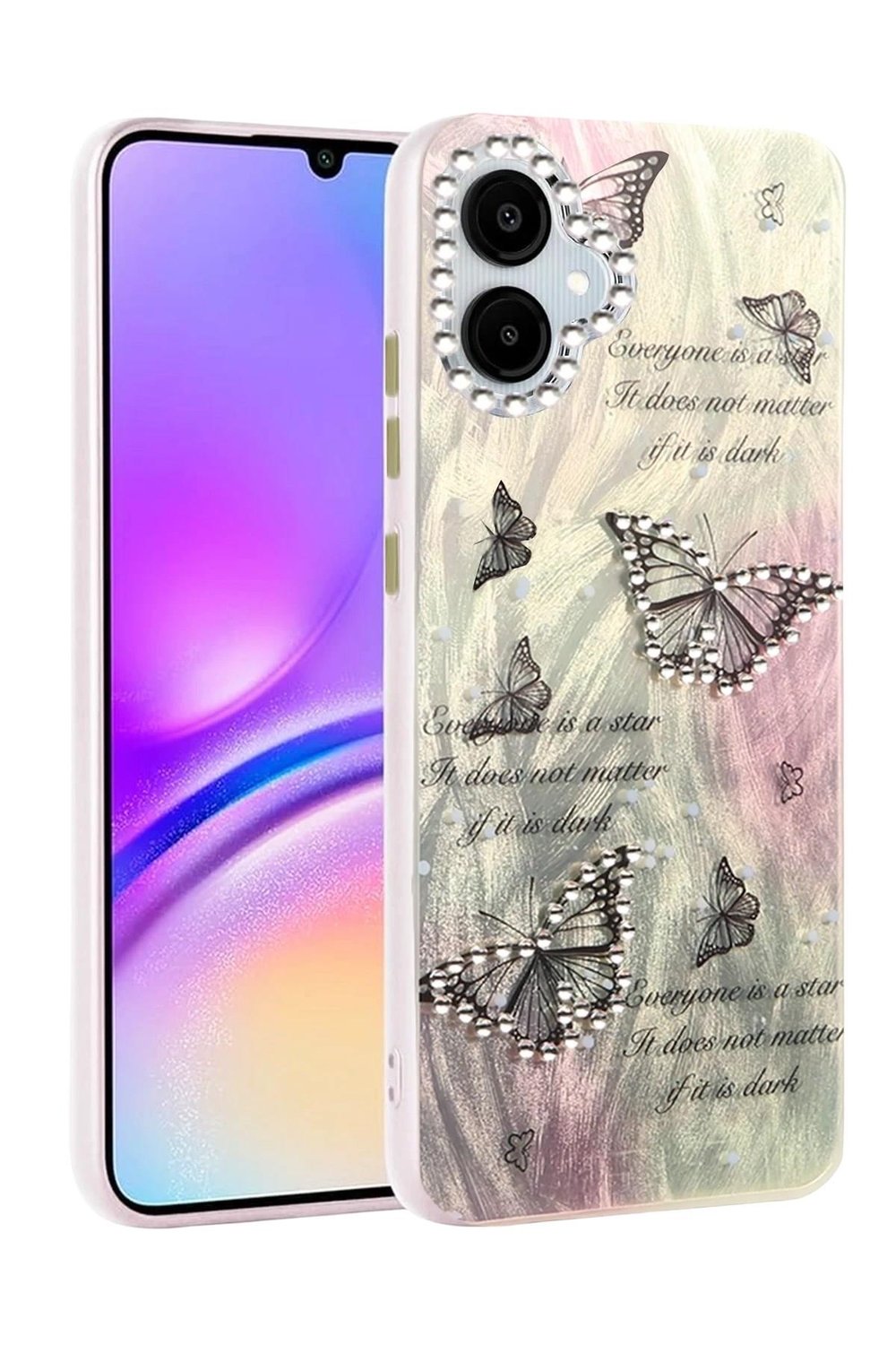 Mey İthalat®  Samsung Galaxy A06 Kılıf Blade Aynalı Desenli Kapak - Desen 6