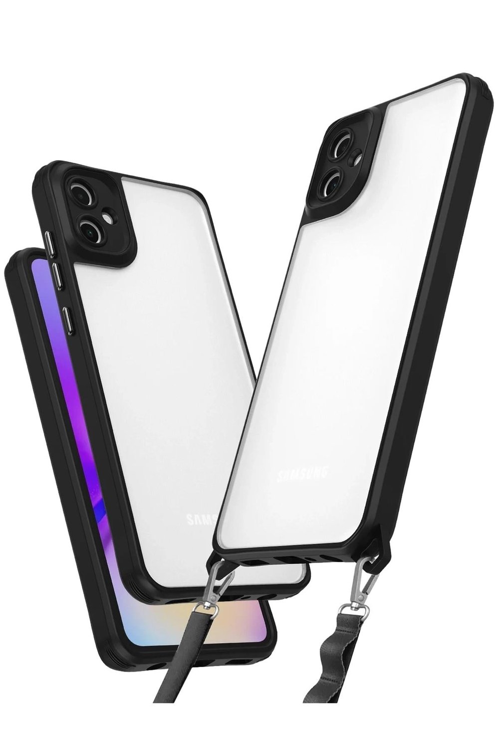 Mey İthalat®  Samsung Galaxy A06 Kılıf Penta Silikon Kılıf - Siyah