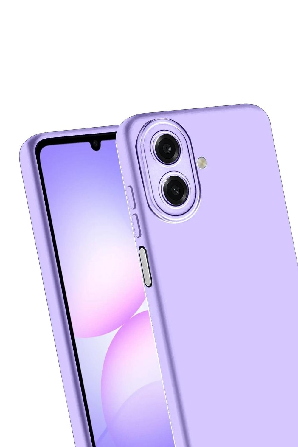 Mey İthalat®  Samsung Galaxy A07 4G First Silikon - Lila