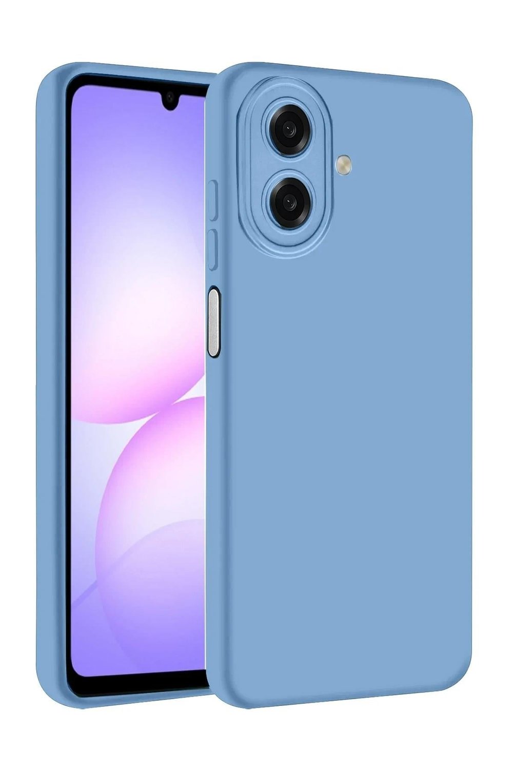 Mey İthalat®  Samsung Galaxy A07 4G First Silikon - Mavi