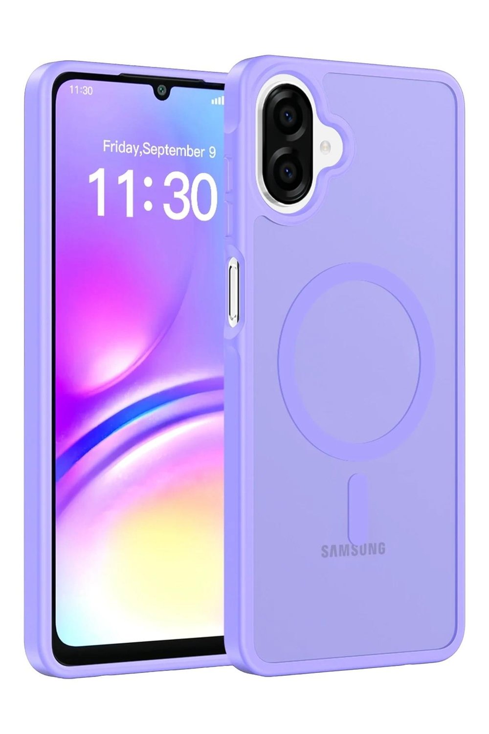 Mey İthalat®  Samsung Galaxy A07 4G Jota Magsafe Kapak - Lila