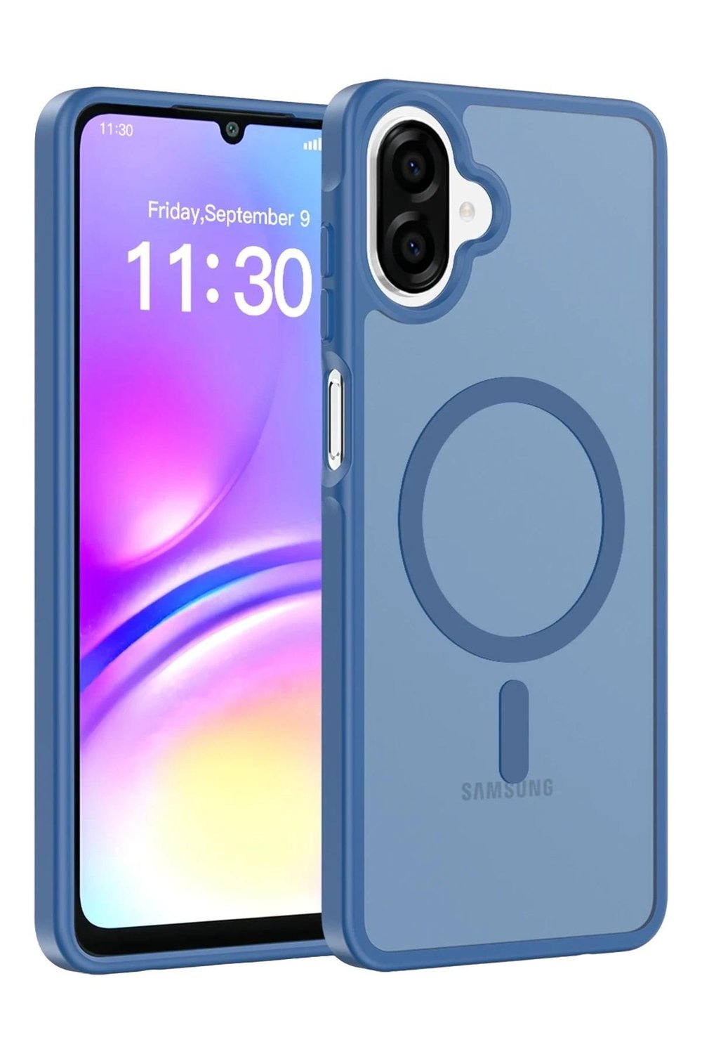 Mey İthalat®  Samsung Galaxy A07 4G Jota Magsafe Kapak - Lacivert
