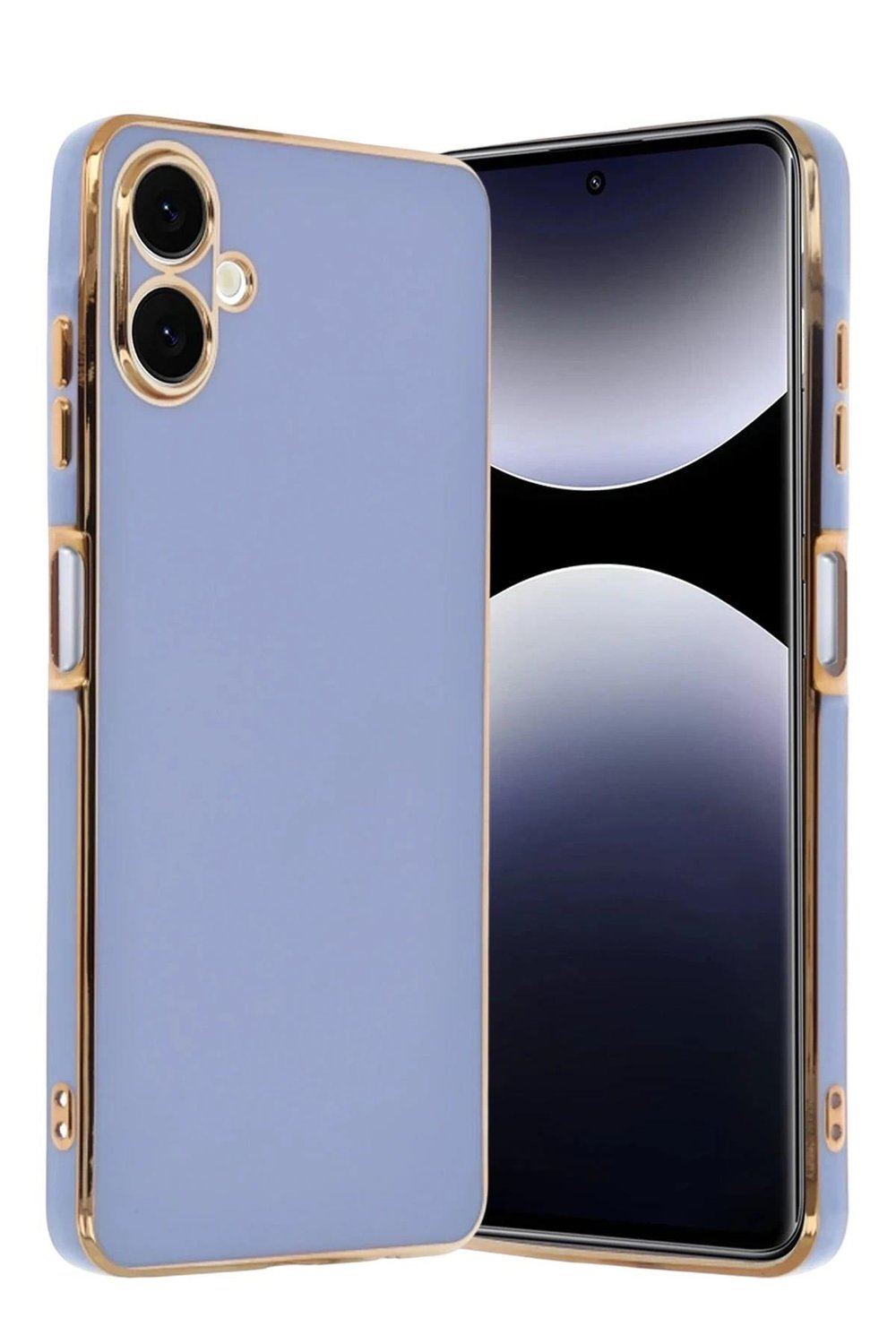 Mey İthalat®  Samsung Galaxy A07 4G Volet Silikon - Mavi