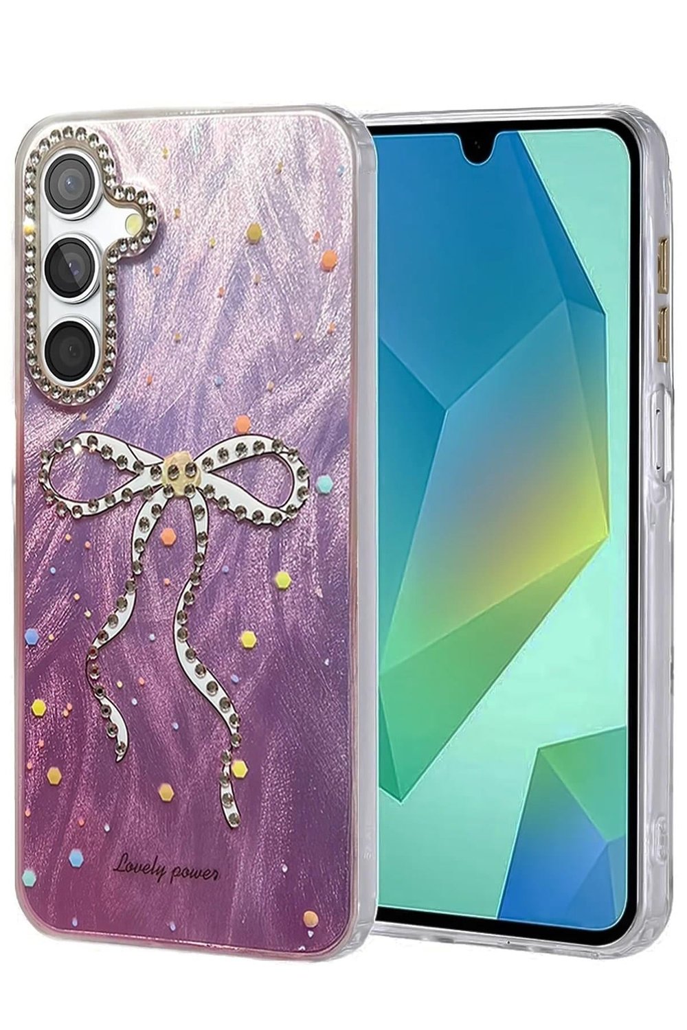 Mey İthalat®  Samsung Galaxy A14 4G Kılıf Blade Aynalı Desenli Kapak - Desen 1