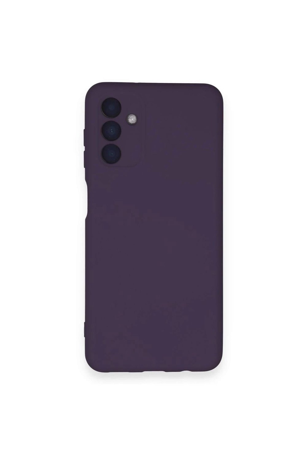 Mey İthalat®  Samsung Galaxy A14 4G Kılıf Nano içi Kadife Silikon - Mor