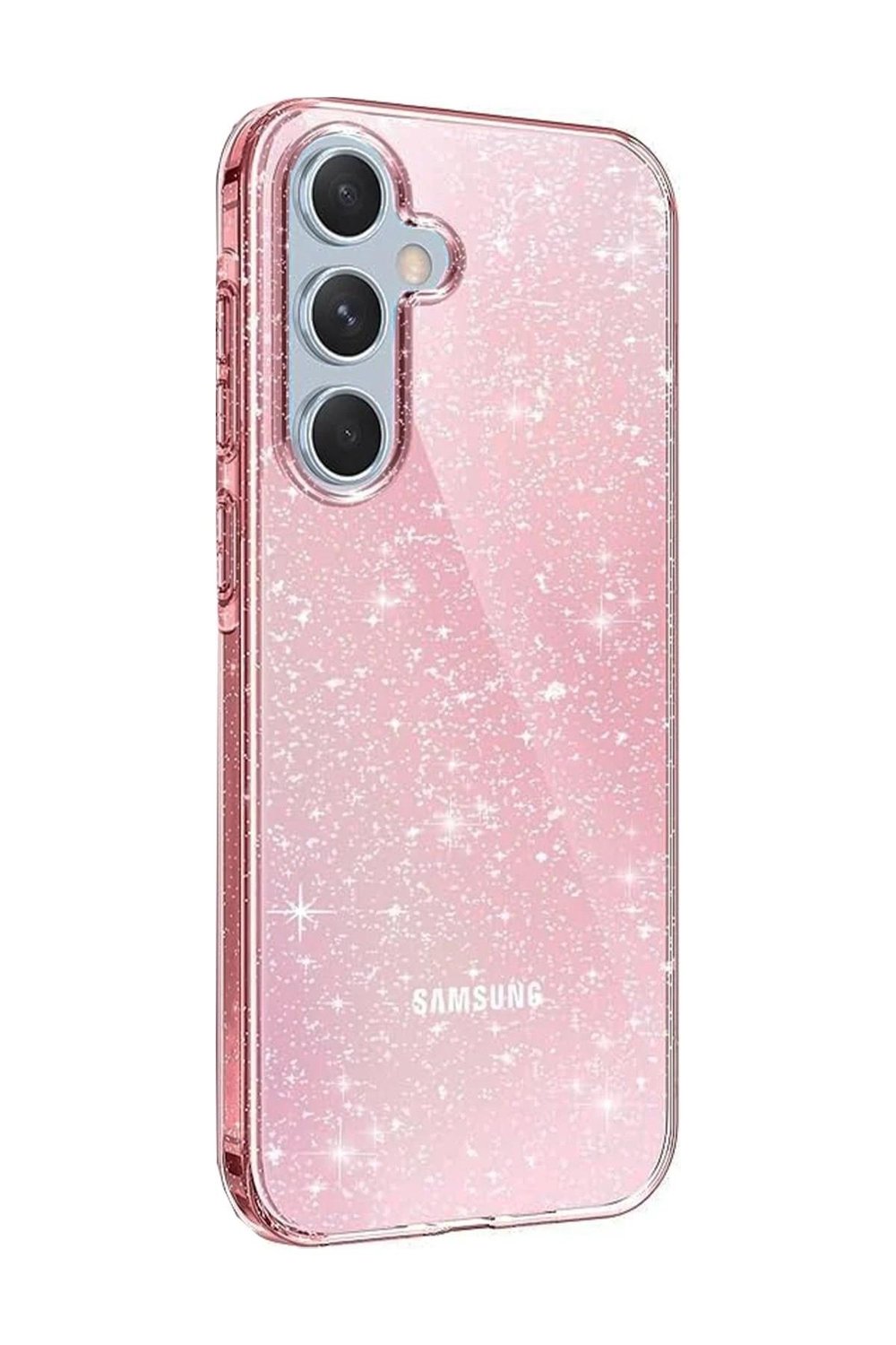Mey İthalat®  Samsung Galaxy A15 4G Kılıf Glow Kapak - Pembe