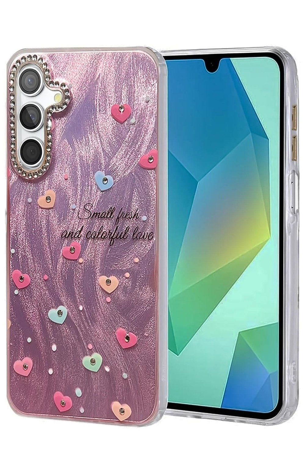 Mey İthalat®  Samsung Galaxy A15 4G Kılıf Blade Aynalı Desenli Kapak - Desen 8