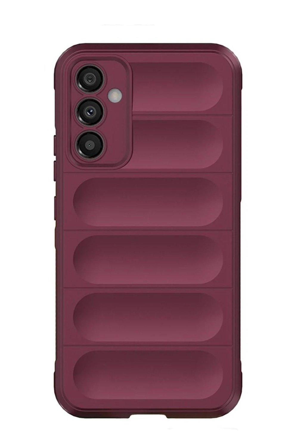 Mey İthalat®  Samsung Galaxy A15 4G Kılıf Optimum Silikon - Bordo