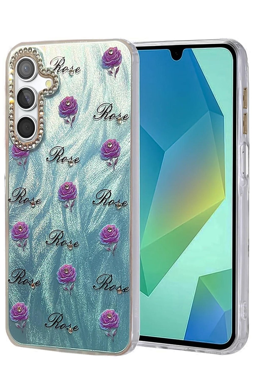 Mey İthalat®  Samsung Galaxy A15 4G Kılıf Blade Aynalı Desenli Kapak - Desen 9