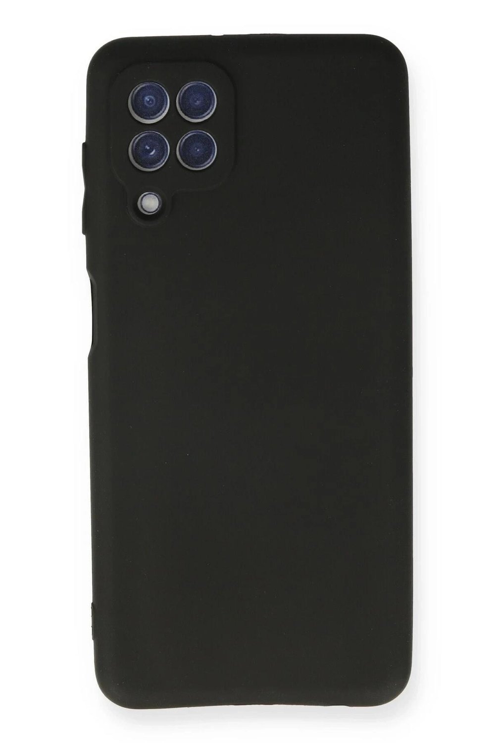 Mey İthalat®  Samsung Galaxy A22 Kılıf First Silikon - Siyah