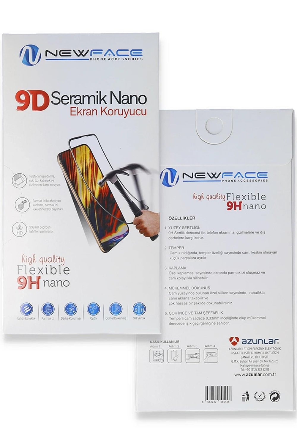 Mey İthalat®  Samsung Galaxy A22 Seramik Nano Ekran Koruyucu