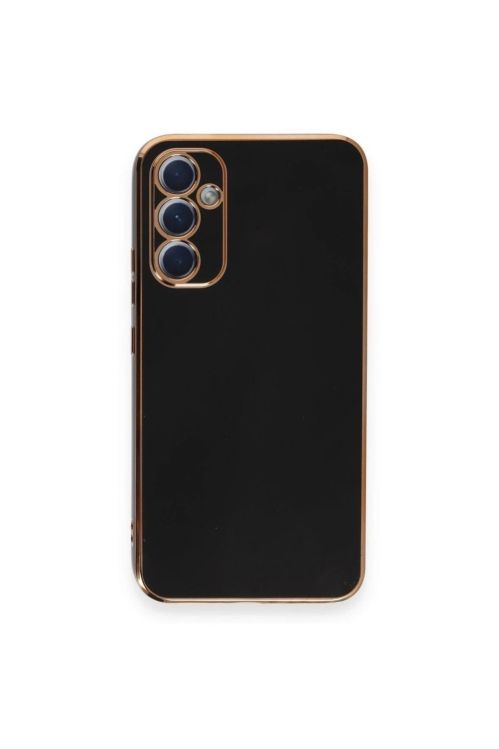 Mey İthalat®  Samsung Galaxy A34 5G Kılıf Volet Silikon - Siyah