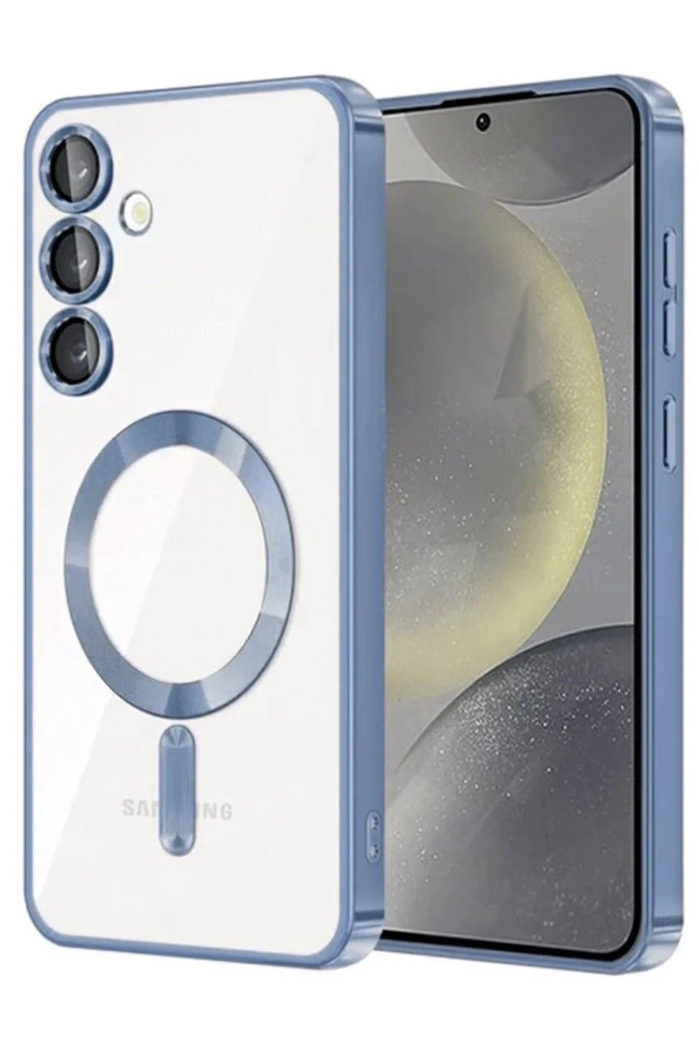 Mey İthalat®  Samsung Galaxy A35 5G Kross Magneticsafe Kapak - Sierra Blue