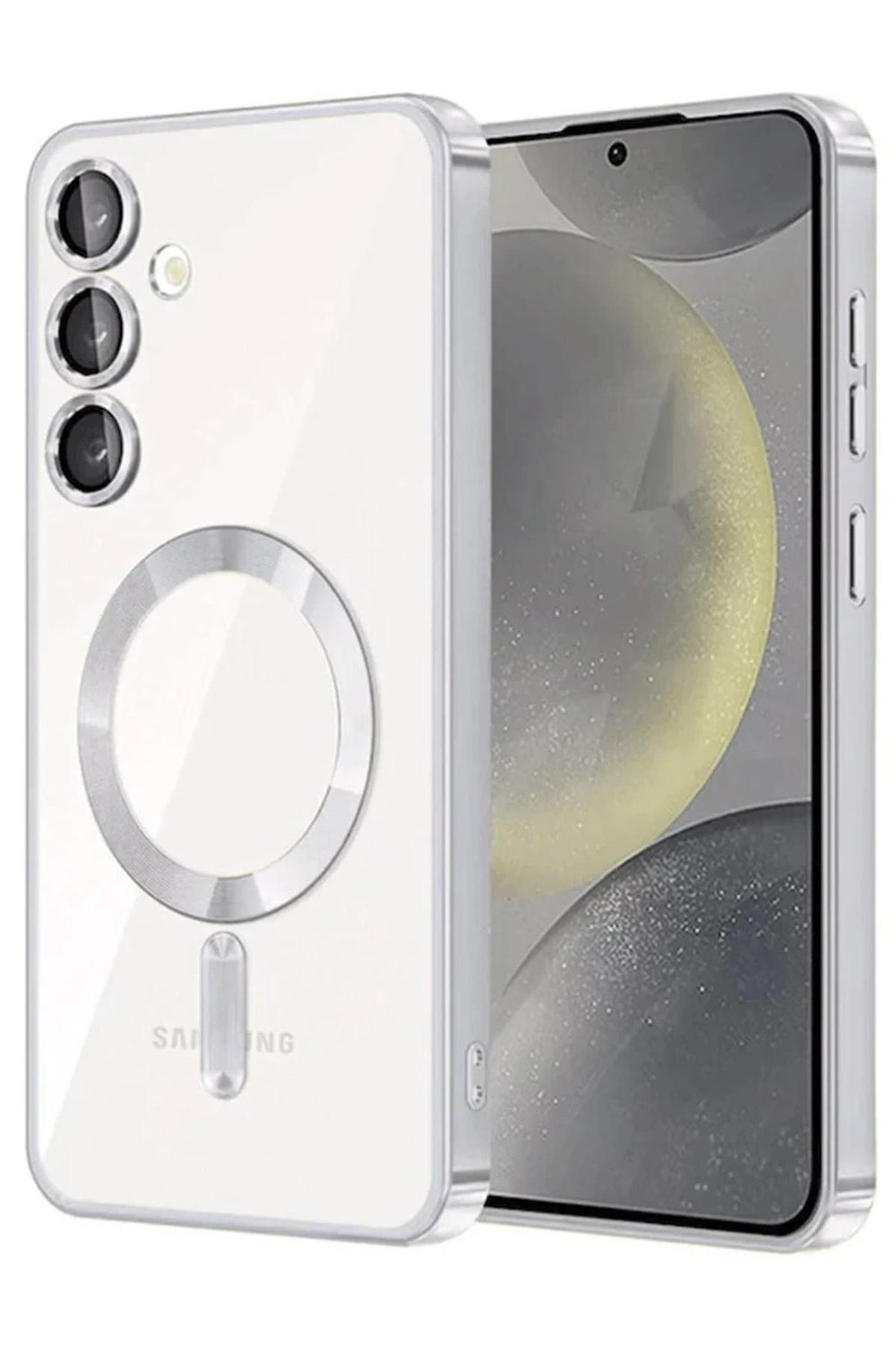 Mey İthalat®  Samsung Galaxy A36 Kross Magneticsafe Kapak - Titan Gri