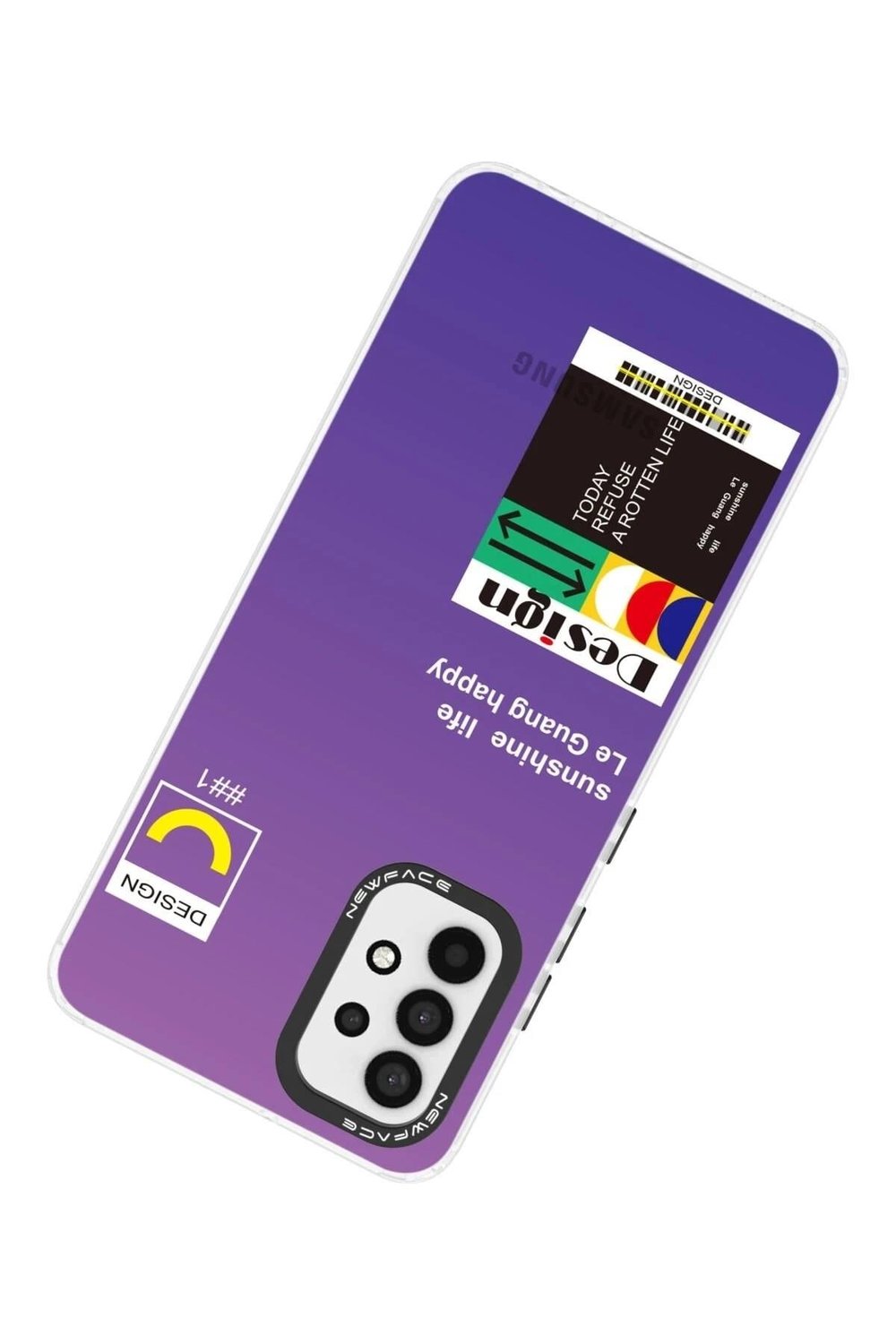 Mey İthalat®  Samsung Galaxy A53 5G Kılıf Estoril Desenli Kapak - Estoril - 4