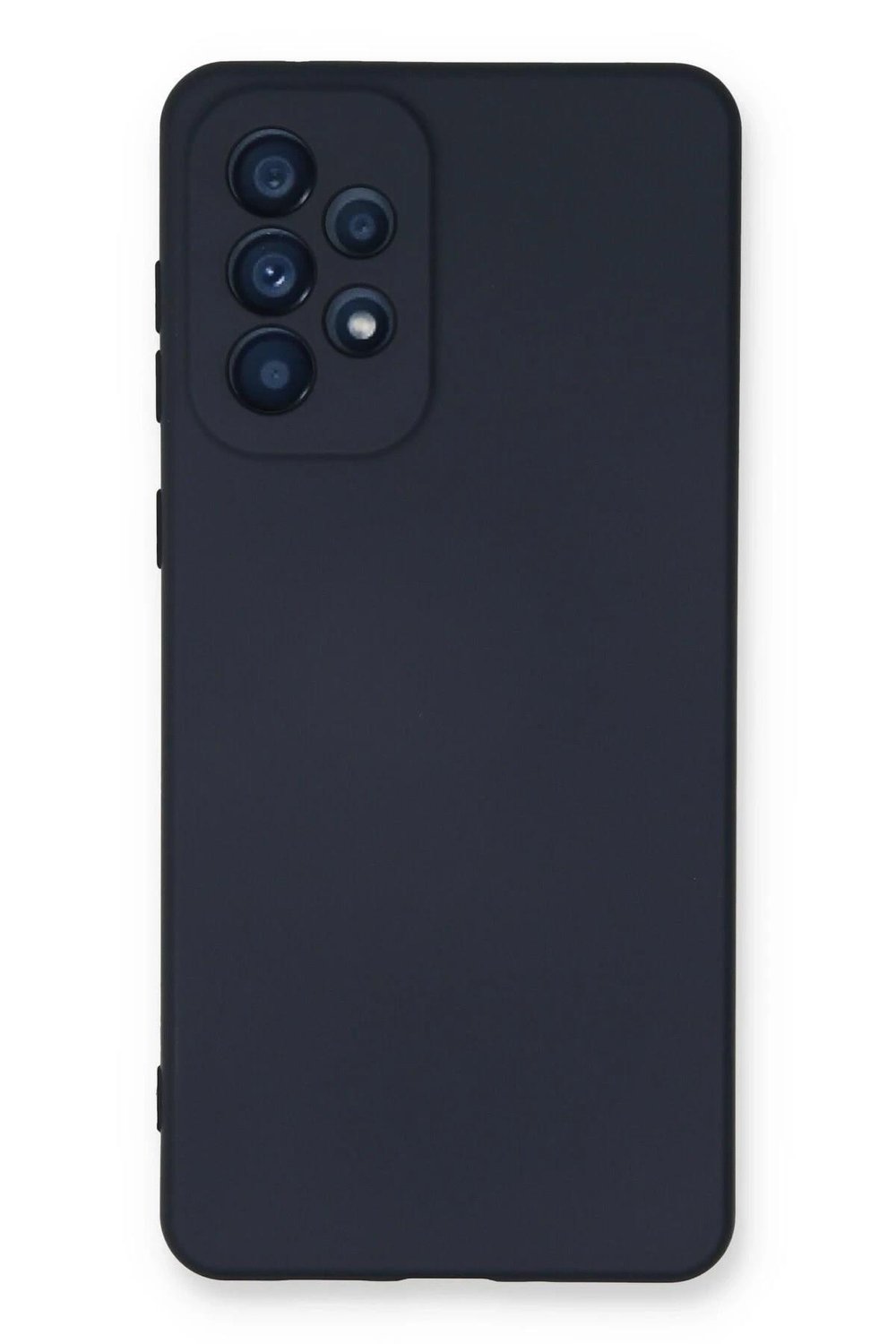 Mey İthalat®  Samsung Galaxy A53 5G Kılıf Nano içi Kadife Silikon - Lacivert