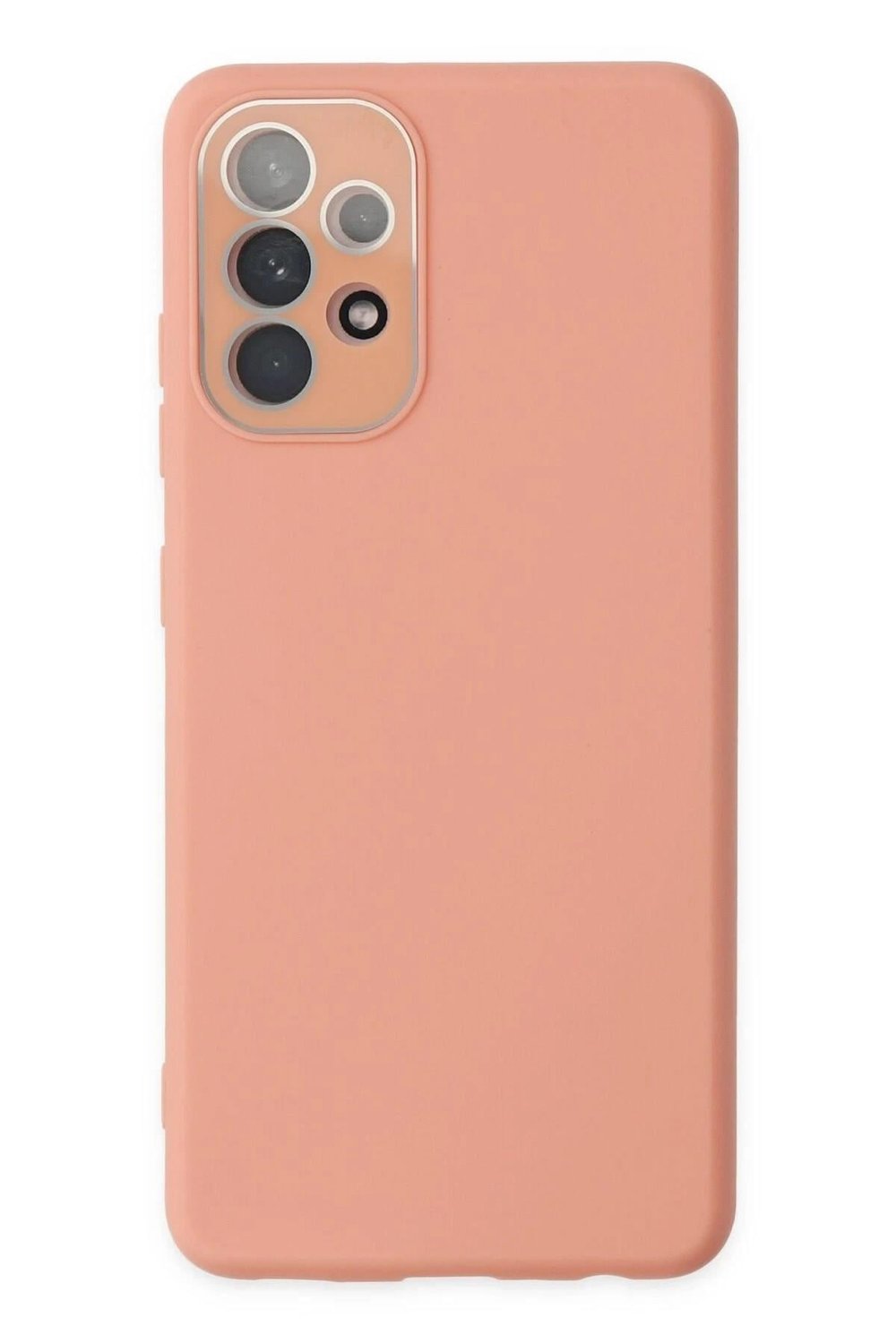 Mey İthalat®  Samsung Galaxy A53 5G Kılıf Lansman Glass Kapak - Pembe
