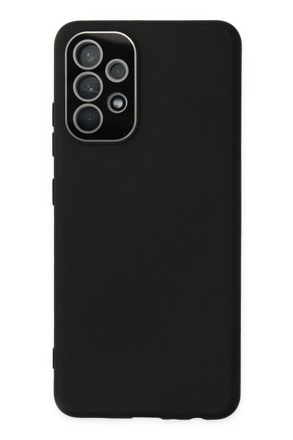 Mey İthalat®  Samsung Galaxy A53 5G Kılıf Lansman Glass Kapak - Siyah