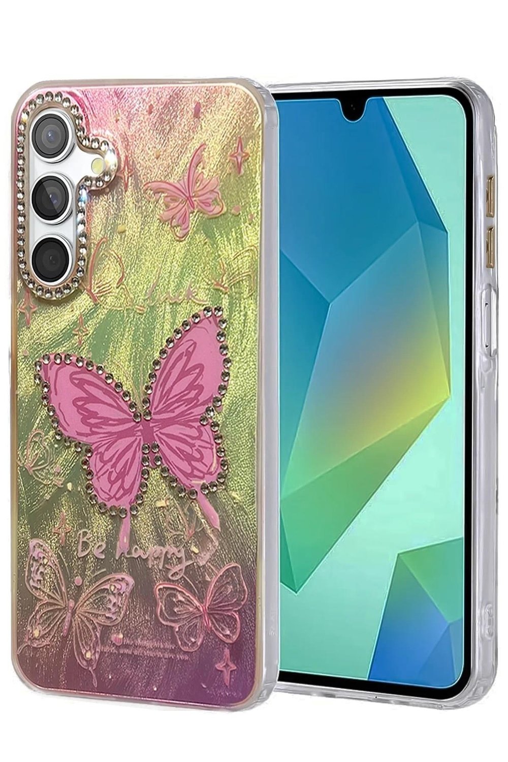 Mey İthalat®  Samsung Galaxy A55 5G Kılıf Blade Aynalı Desenli Kapak - Desen 5