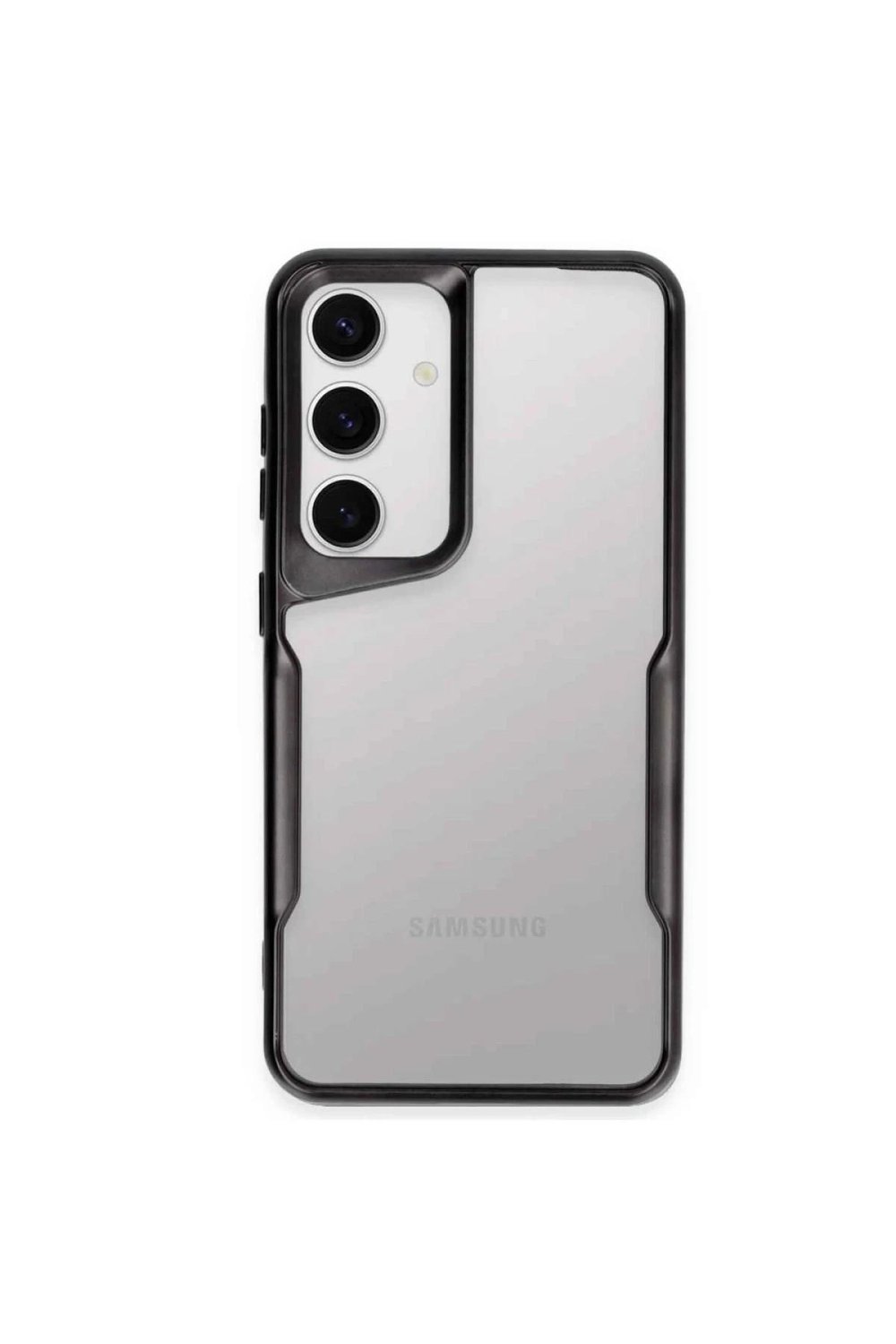 Mey İthalat®  Samsung Galaxy A55 5G Kılıf Boyi Silikon Kapak - Siyah