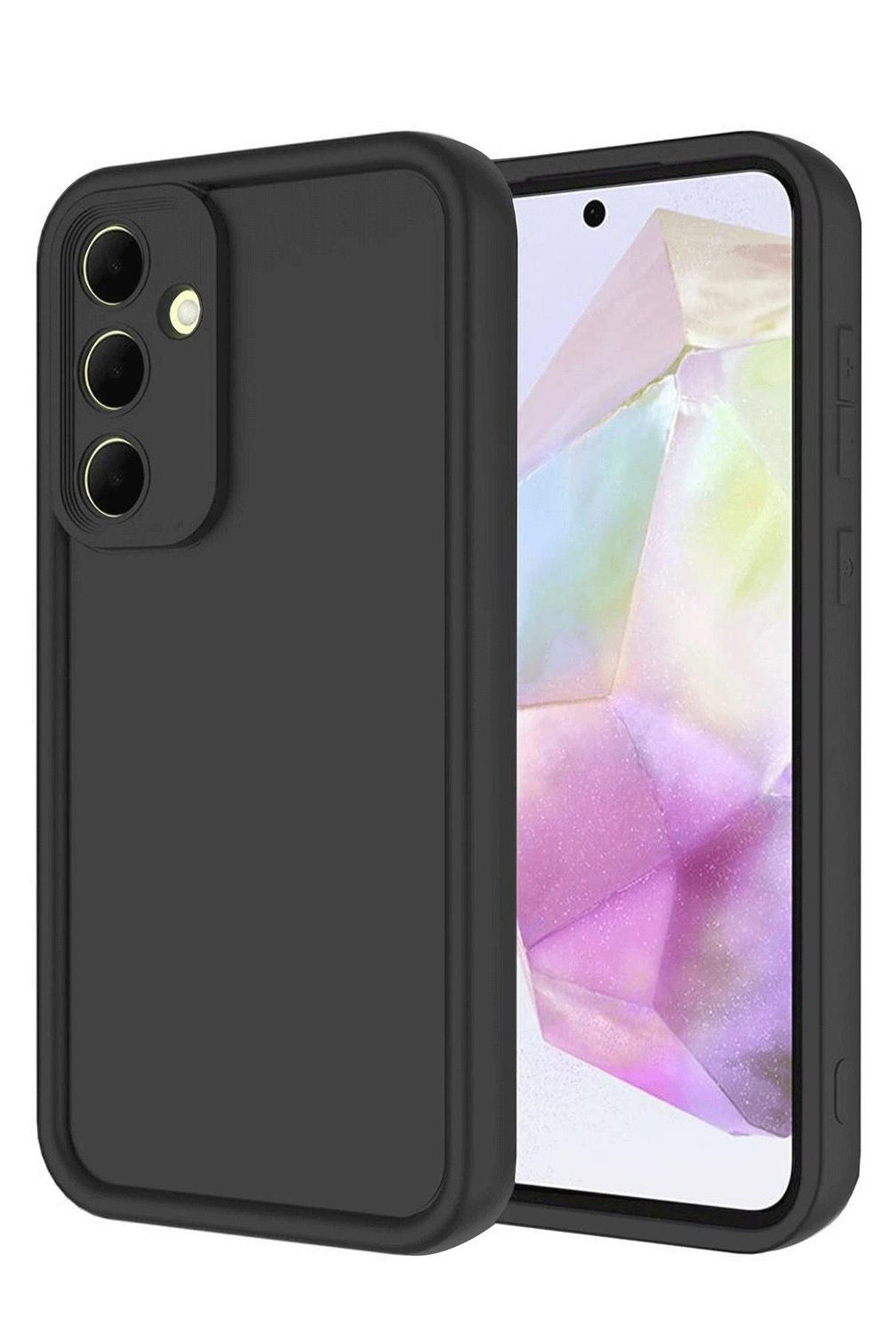 Mey İthalat®  Samsung Galaxy A56 Kılıf Viera Silikon - Siyah