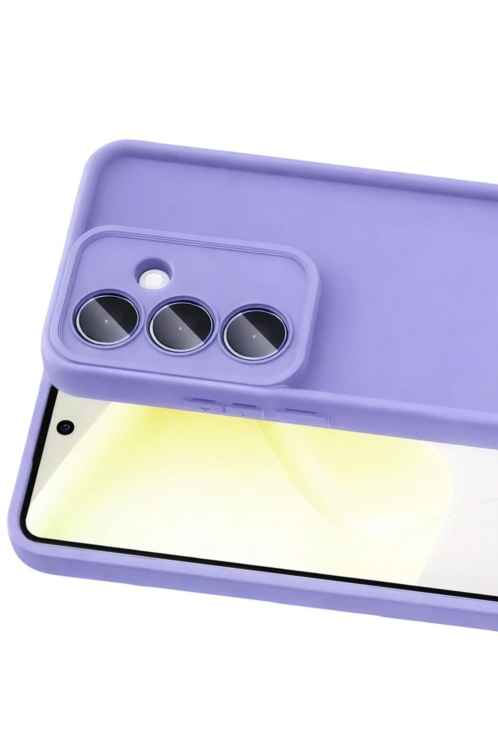 Mey İthalat®  Samsung Galaxy A57 5G Viera Silikon - Lila