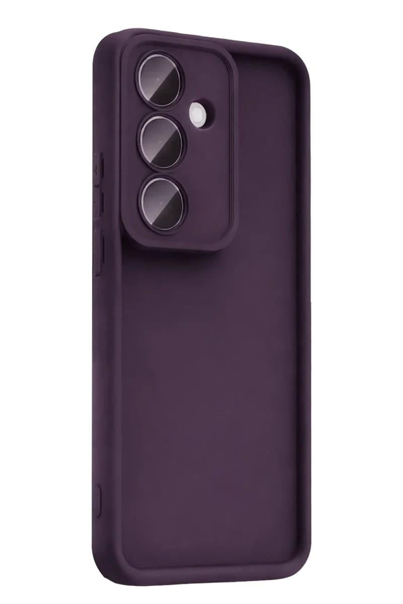 Mey İthalat®  Samsung Galaxy A57 5G Viera Silikon - Mürdüm