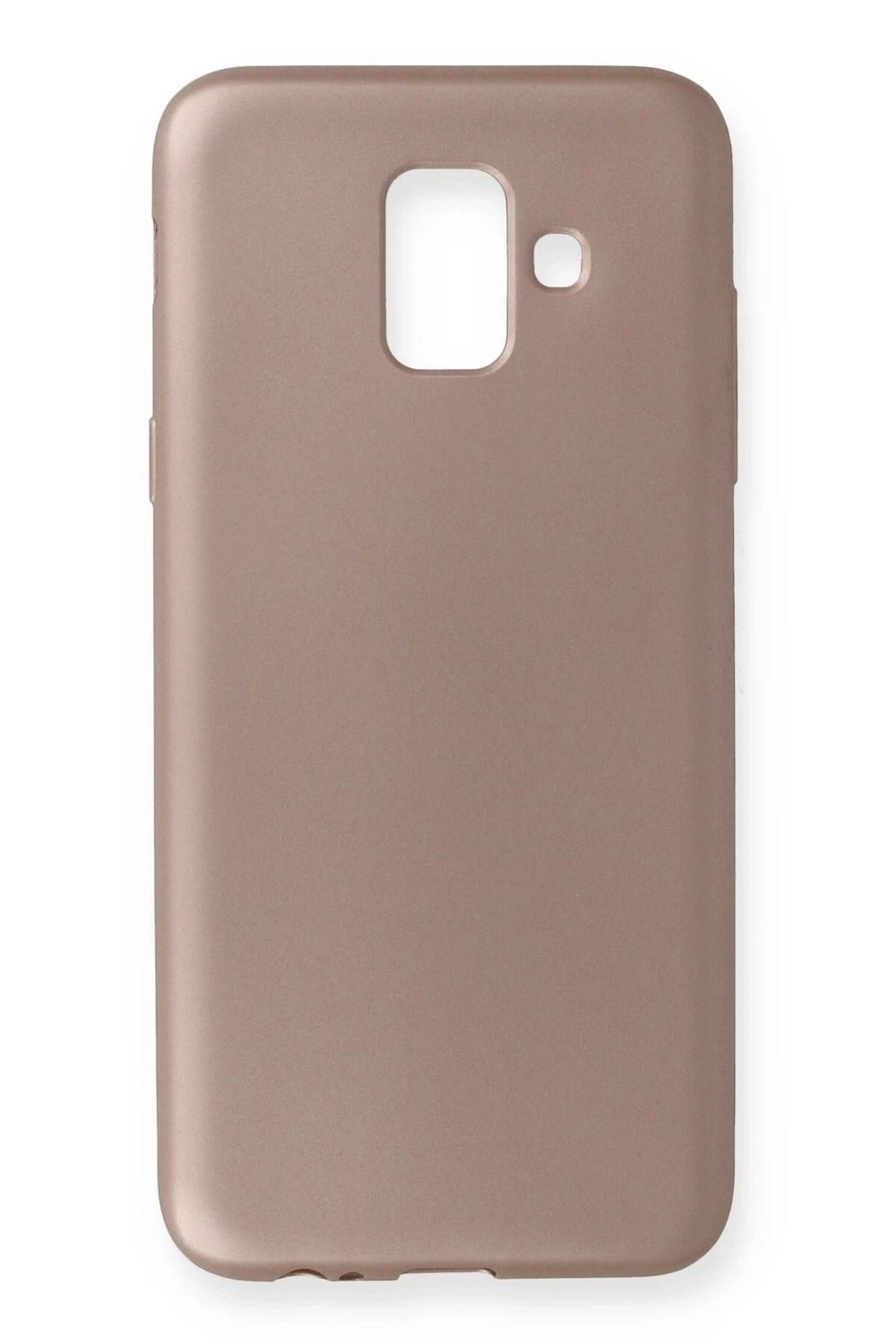 Mey İthalat®  Samsung Galaxy A6 2018 Kılıf First Silikon - Rose Gold