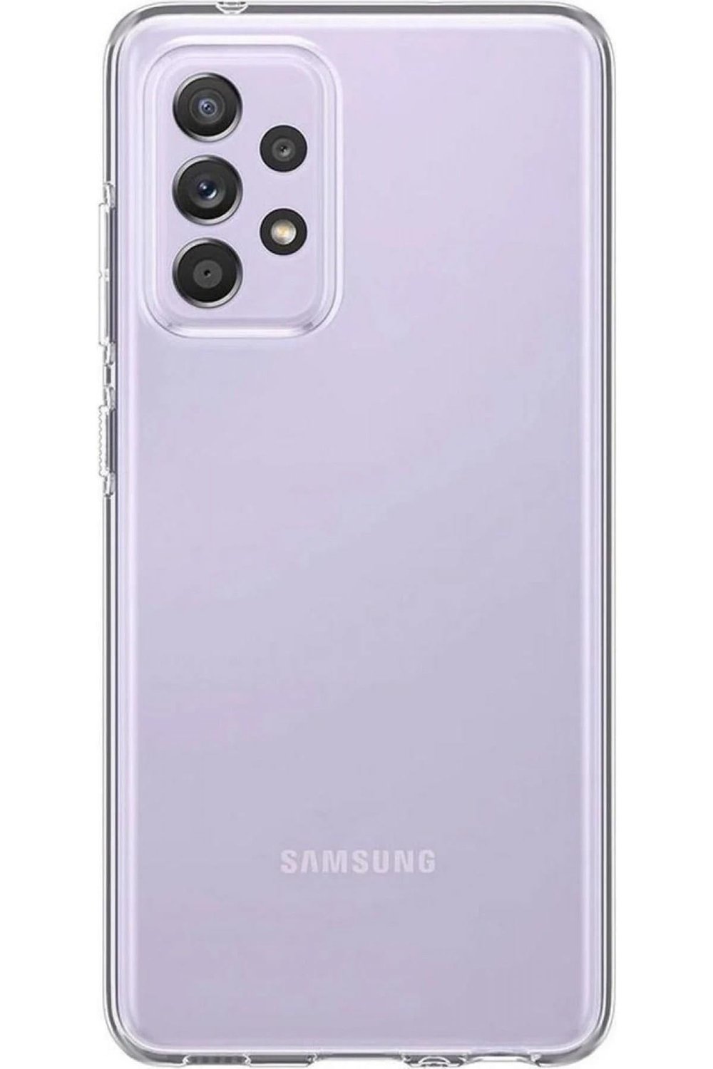 Mey İthalat®  Samsung Galaxy A72 Kılıf Lüx Şeffaf Silikon