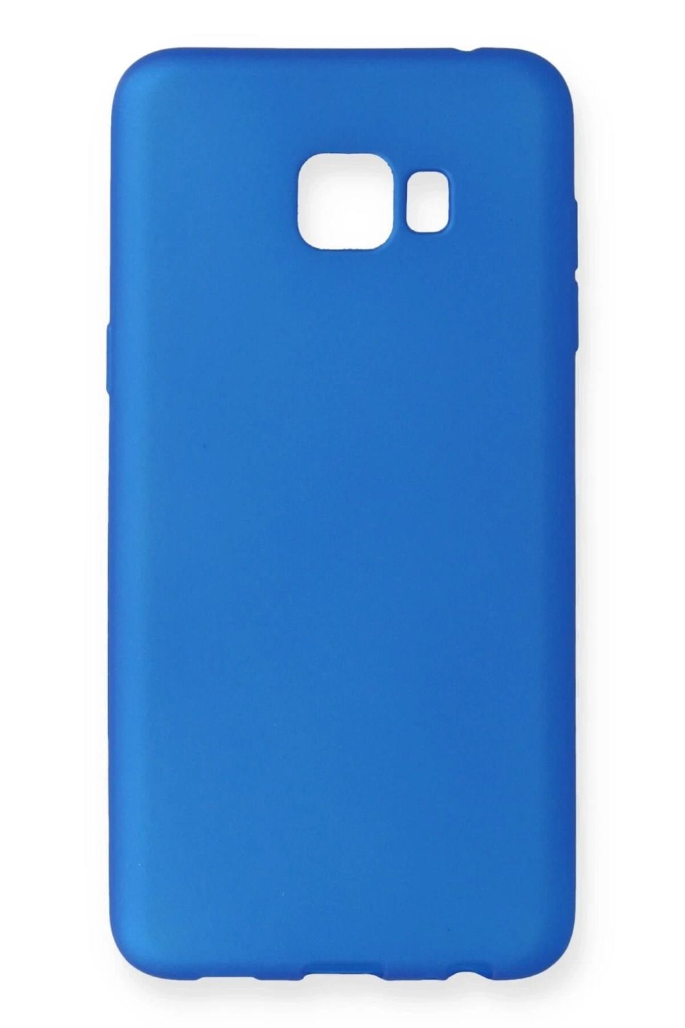 Mey İthalat®  Samsung Galaxy C7 Pro Kılıf First Silikon - Mavi