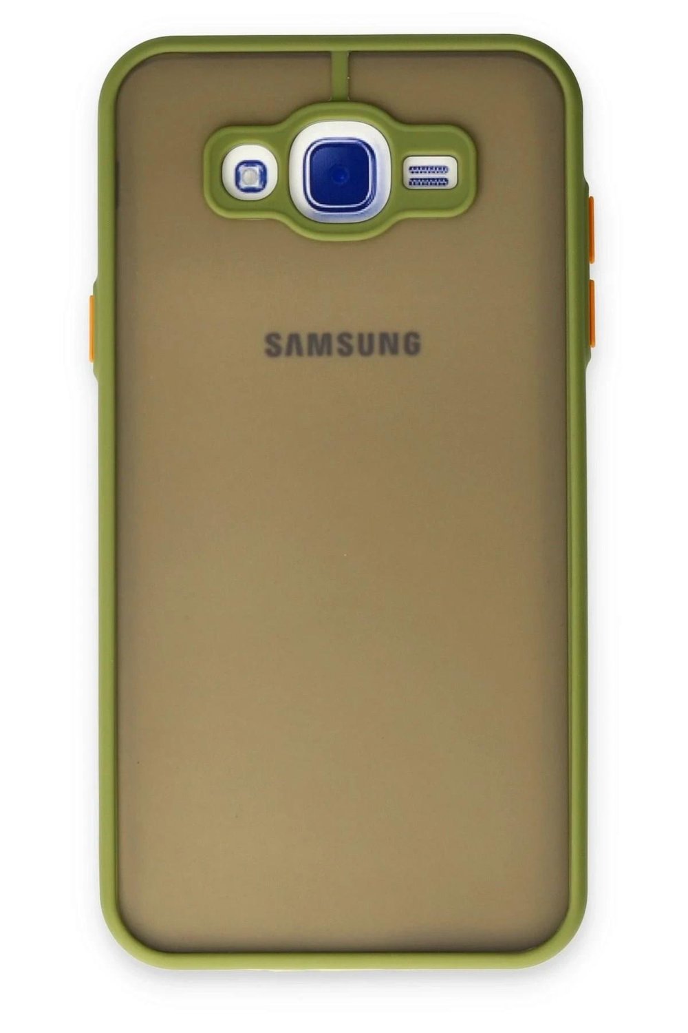Mey İthalat®  Samsung Galaxy J7 Kılıf Montreal Silikon Kapak - Açık Yeşil