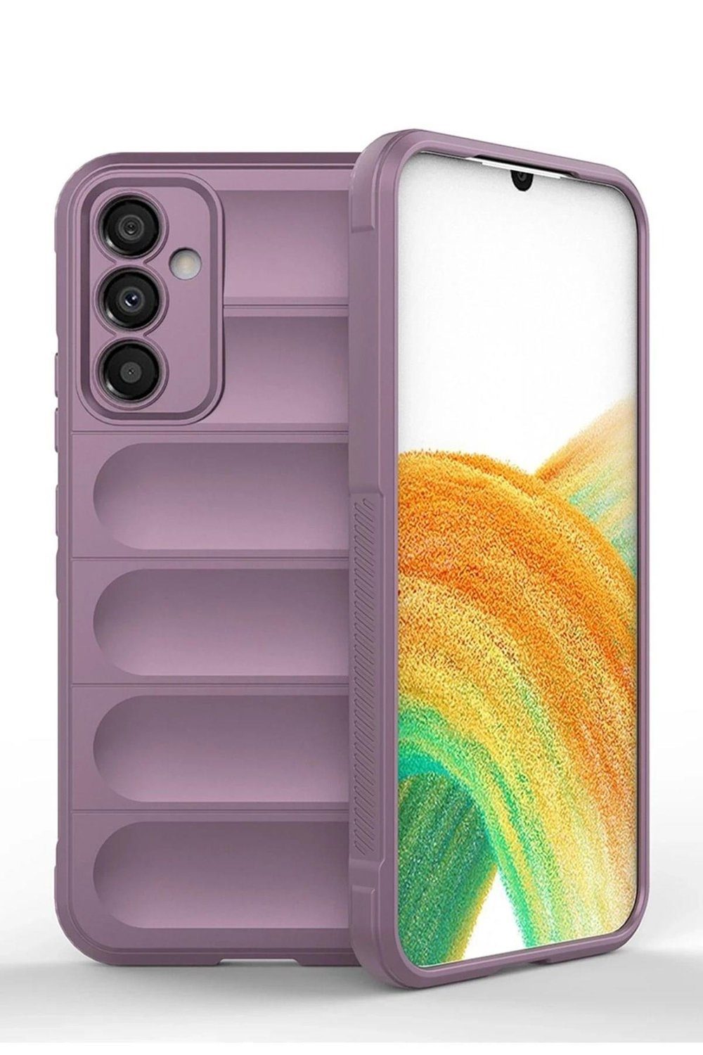 Mey İthalat®  Samsung Galaxy M14 5G Kılıf Optimum Silikon - Mor