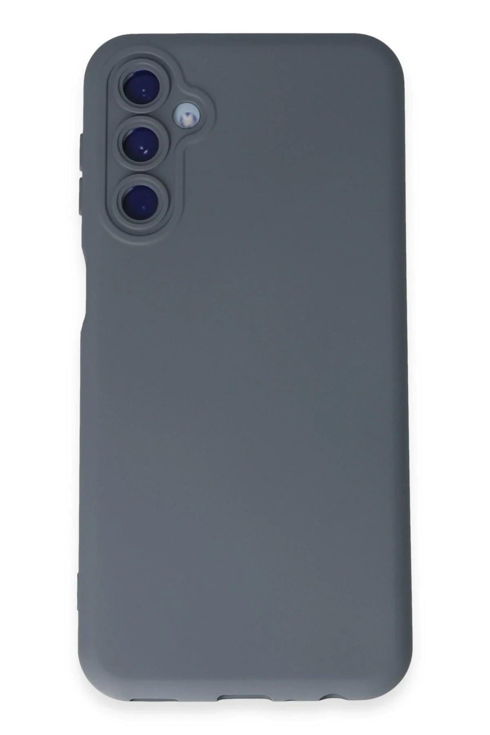 Mey İthalat®  Samsung Galaxy M14 5G Kılıf Nano içi Kadife Silikon - Gri