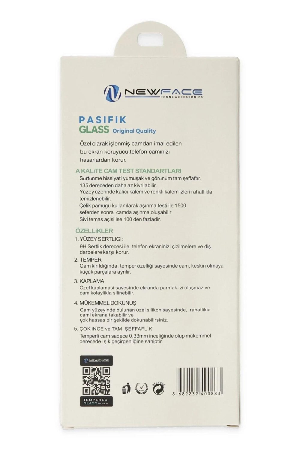 Mey İthalat®  Samsung Galaxy M14 5G Pasifik Cam Ekran Koruyucu