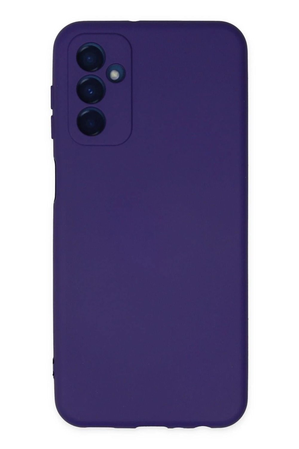 Mey İthalat®  Samsung Galaxy M23 Kılıf Nano içi Kadife Silikon - Mor