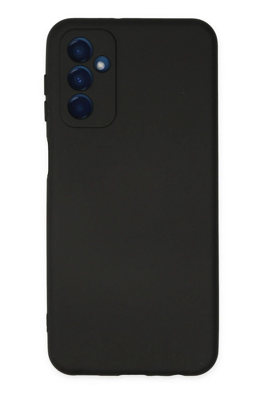 Mey İthalat®  Samsung Galaxy M23 Kılıf Nano içi Kadife Silikon - Siyah
