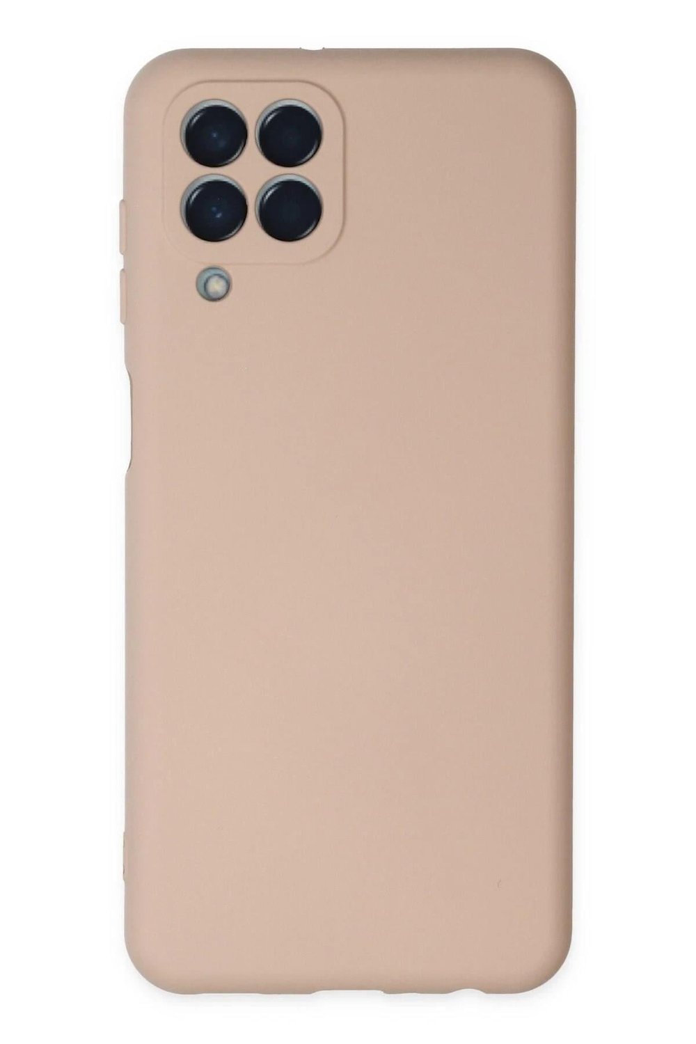 Mey İthalat®  Samsung Galaxy M33 Kılıf Nano içi Kadife Silikon - Pudra