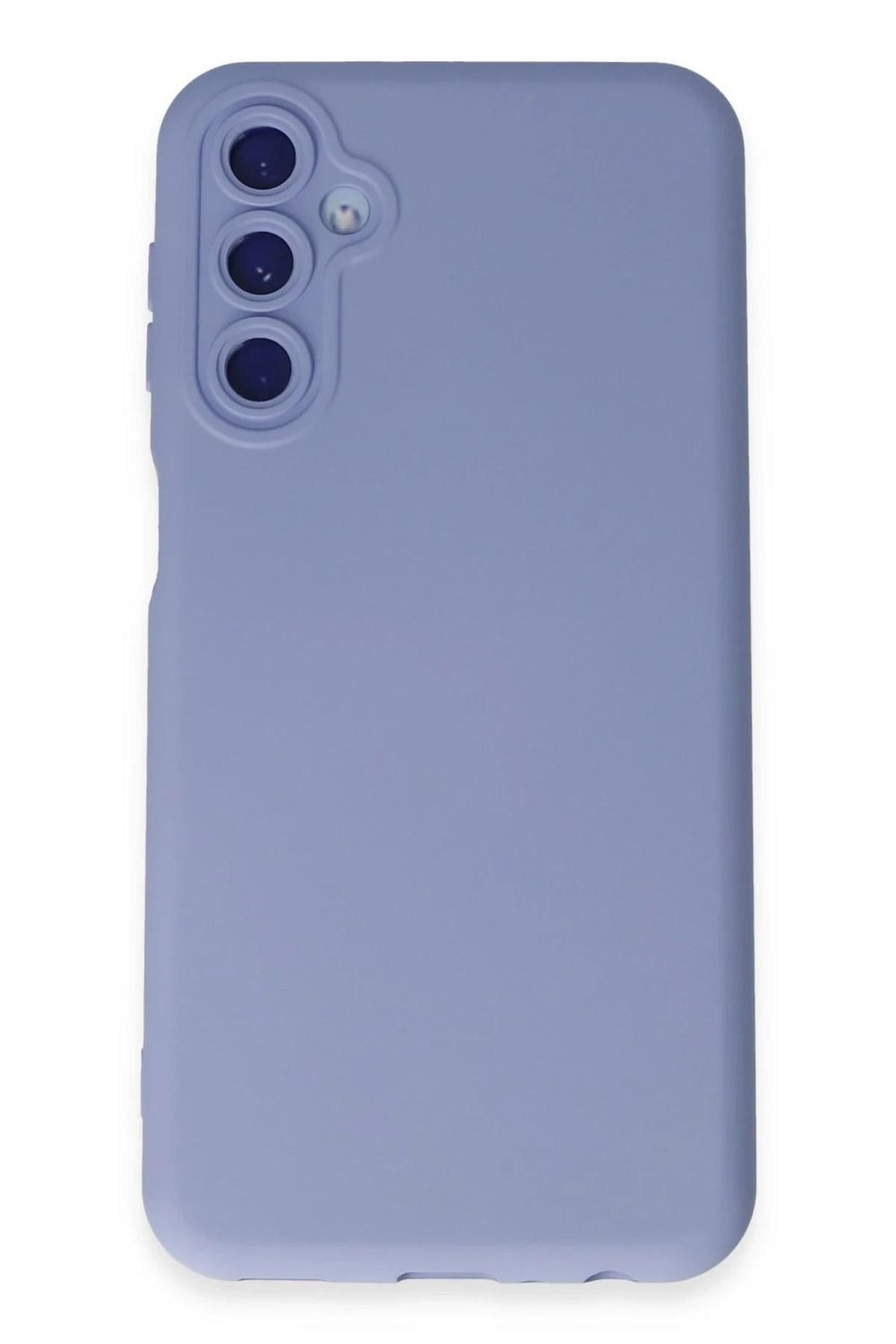 Mey İthalat®  Samsung Galaxy M34 5G Kılıf Nano içi Kadife Silikon - Lila