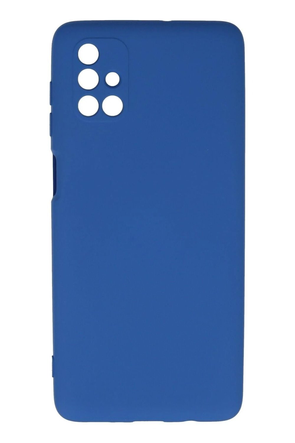 Mey İthalat®  Samsung Galaxy M51 Kılıf Nano içi Kadife Silikon - Mavi