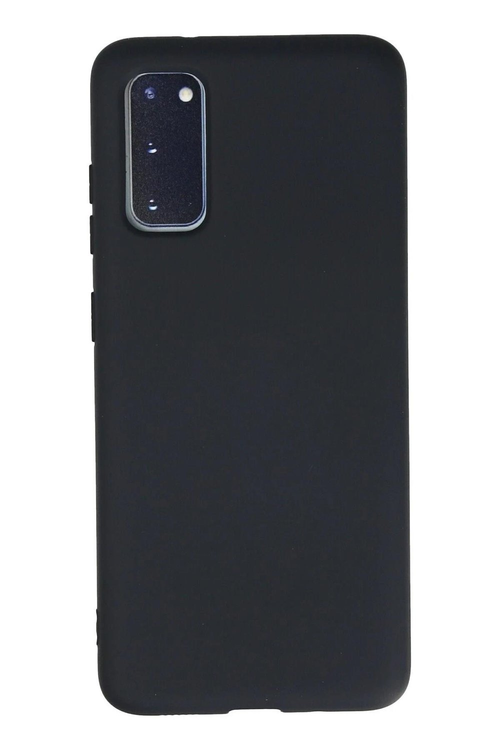 Mey İthalat®  Samsung Galaxy S20 Kılıf Nano içi Kadife Silikon - Lacivert