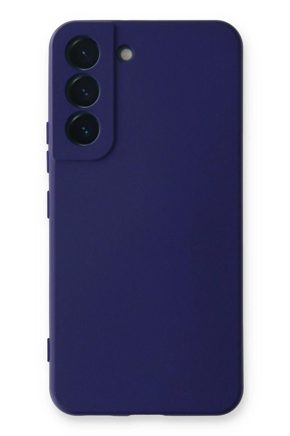 Mey İthalat®  Samsung Galaxy S22 Plus Kılıf Nano içi Kadife Silikon - Mor