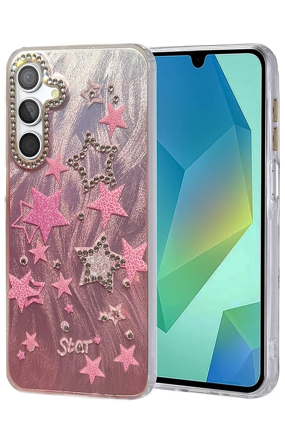 Mey İthalat®  Samsung Galaxy S23 FE Kılıf Blade Aynalı Desenli Kapak - Desen 7